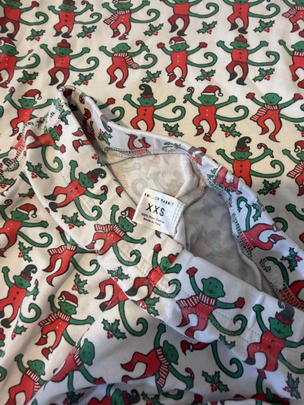 Roller Rabbit christmas pj - Picture 3 of 4